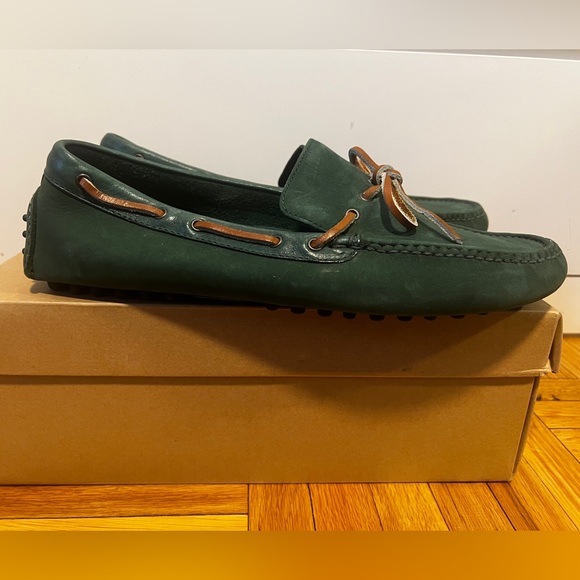 Cole Haan Men's Air Grant Driving Moccasin Green/ Moss - Picture 6 of 6